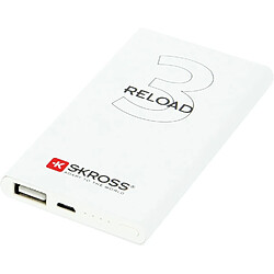 SANAG Reload 3 Batterie Externe Ultra Plate De 3500 Mah, 1 Port Usb Avec Temps De Charge Rapide.