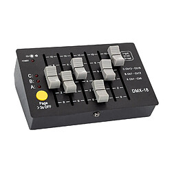 Avis Ledkia Contrôleur Console DMX512 24 Canaux Rechargeable Noir