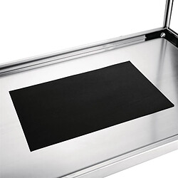 Chariot de Débarrassage Inox 3 Niveaux 855 x 810 x 455mm - Vogue pas cher