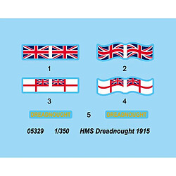 Avis Trumpeter Maquette Bateau Hms Dreadnought 1915