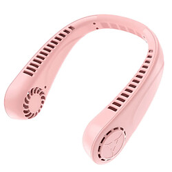 Ventilateur de Cou Portable sans Mains (Rose)