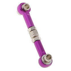 tirette de tringlerie de direction en aluminium pour hsp 94122 94123 1/10 rc voiture violet pas cher