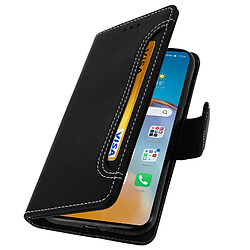 Avizar Housse Huawei P40 Étui Folio Portefeuille Fonction Support noir