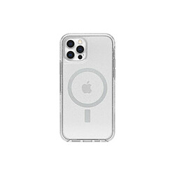 Coque de protection avec MagSafe pour iPhone 12 12 Pro OtterBox Symmetry Series+ Transparent pailleté