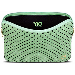 be.ez Housse de Protection pour MacBook Pro 15" La Robe Dots E Vert