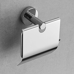 Universal Porte-papier hygiénique résistant à l'humidité, avec étagère pour les toilettes | Porte-papier (argent)