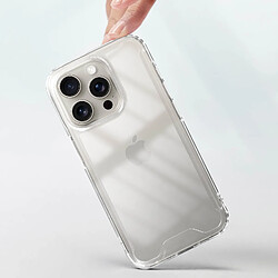 Avis Avizar Coque pour iPhone 15 Pro Dos Rigide Coins Bumper Antichoc Transparent