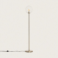 Acheter Ledkia Lampadaire Métal et Verre Moonlight Clear Transparent