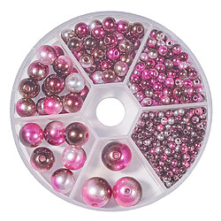 564PCS 3/4/6/8/10 / 12mm Faux ABS Perles De Nacre Pour La Fabrication De Bijoux L pas cher