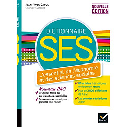 Dictionnaire SES : l'essentiel de l'économie et des sciences sociales - Occasion