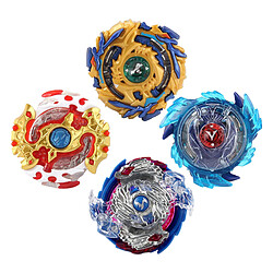 4pcs Metal Fusion Spinning Top Gyro Toys Sans Cadeaux D'anniversaire De Lanceur