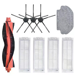 Kit de remplacement pour aspirateur Mijia, 10 pièces, brosse principale, brosse latérale, filtre, vadrouille, accessoires ménagers