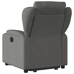 Acheter Maison Chic Fauteuil Relax pour salon, Fauteuil inclinable Gris foncé Tissu -GKD85388