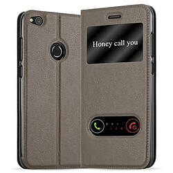 Cadorabo Coque Huawei P8 LITE 2017 / P9 LITE 2017 Etui en Marron