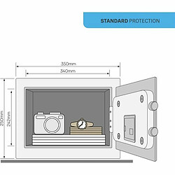 Yale YEC/250/DB2 Coffre-fort - Alarme pas cher