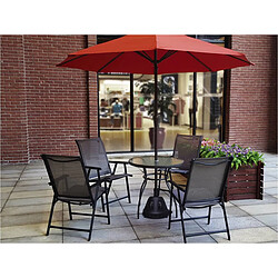 Habitat Et Jardin Pied chauffant de parasol Colas 1500W - Noir