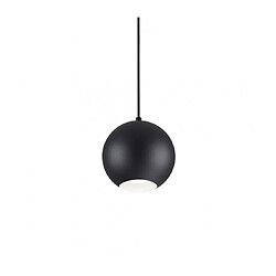 Ideal Lux Suspension Mr Métal Noir 1 ampoule 20cm