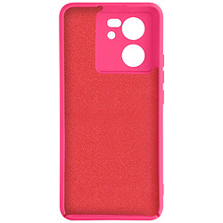 Avizar Coque pour Xiaomi 13T et 13T Pro Semi-rigide Soft-touch Anti-traces Fuchsia