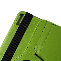 Etui en PU litchi avec support rotatif à 360° vert pour votre Huawei MatePad Pro 10.8 pouces