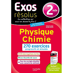 Physique chimie 2de : programme 2018-2019 - Occasion