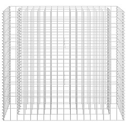 Avis vidaXL Lit surélevé à gabion Acier galvanisé 90x30x90 cm