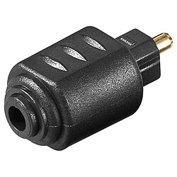 GENERIQUE Adaptateur Toslink mâle / Jack 3.5 mm femelle