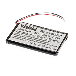 vhbw Li-Ion batterie 750mAh (3.7V) pour système de navigation GPS comme Garmin 361-00056-21