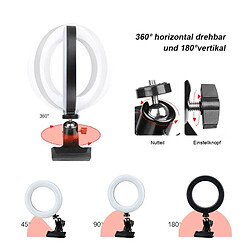 Yonis Ring Light LED RGB 6 Pouces USB Beauté pas cher