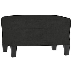 Acheter vidaXL Ensemble de canapés 3 pcs noir tissu