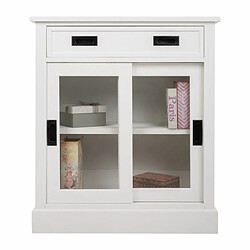 Avis Meuble d'Entrée avec Tiroirs Alexandra House Living Blanc Bois MDF 40 x 90 x 80 cm