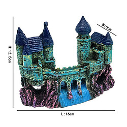 Acheter Universal Décélérateurs européens Châteaux Forts et ponts Cascades Poissons en résine artificielle Aquariums Paysages Décorations Miniature Home Decoration | Décorations