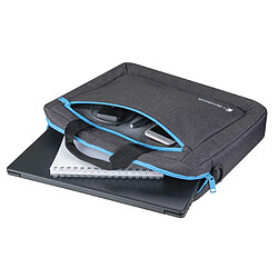 Avis DynaBook - Notebook-Tasche - 39.6 cm (15.6``) - Blau, Dunkelgrau - für Toshiba Portege X50-G, Satellite Pro A40-J, A50-J, C40-G, C40-H, C50-G, C50-H, L50-J, R50-EC, Tecra A50-J, X50-F