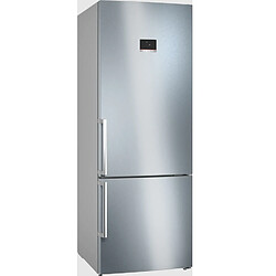 Réfrigérateur combiné 70cm 508l nofrost inox - KGN56XIER - BOSCH