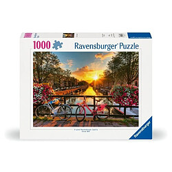 Ravensburger - Puzzle 1000 pieces - Vélos a Amsterdam - Adultes & enfants des 14 ans - Puzzle de qualité supérieure - 12000662