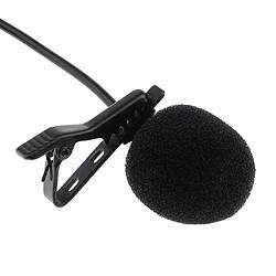 Avis Microphone Lavalier Filaire 2 Pièces Avec Pince Pour Vloggers 3.5mm Style Pince à Revers