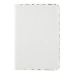 Etui en PU avec support texture litchi, anti-choc blanc pour votre Apple iPad mini 6 (2021)