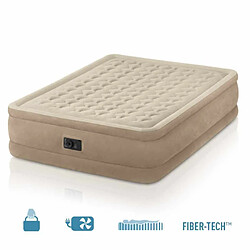 Matelas gonflable Intex 64458 lit double de camping 152x203x46