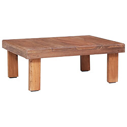 Maison Chic Table basse pour salon | Table à café 60 x 45 x 23 cm Bois de récupération solide -GKD98999