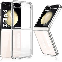 Coque de protection pour Samsung Galaxy Z Flip 6 5G Souple Transparente Bumper TPU Invisible XEPTIO