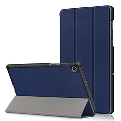 Etui en PU réveil / sommeil automatique à trois volets bleu pour votre Lenovo Tab M10 HD Gen 2 TB-X306X