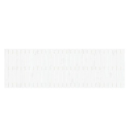 Avis vidaXL Tête de lit murale Blanc 185x3x60 cm Bois massif de pin