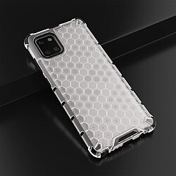 Wewoo Coque Pour Galaxy Note 10 Lite Shockproof Honeycomb PC + TPU Housse de protection Blanc