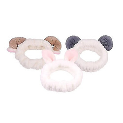 Universal Hoops Hoops Adorable Bandband pour le maquillage 3pcs