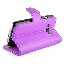 Acheter Cadorabo Coque Samsung Galaxy ACE 4 LITE Etui en Violet