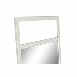 Acheter Miroir sur pied DKD Home Decor Miroir Métal Blanc Loft (39 x 40 x 160 cm)