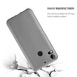 Avis Cadorabo Coque HTC Desire 10 PRO Etui en Gris