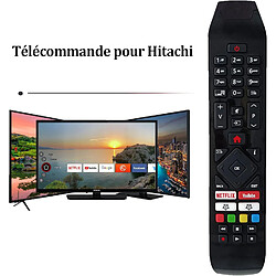 SANAG Rc 43140 Telecommande Remplacer Pour Hitachi Tv 65Hl8000 65Hl7000 55Hl9000G 55Hl8000K 55Hk6500 55Hk6000 43Hl8000K 43Hk6001 43Hk6000 40He4001 40He4000 32He4500K 32He4500