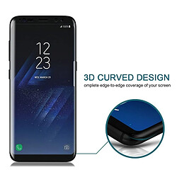 Avis Wewoo Verre trempé pour Samsung Galaxy S8 / G950 0.3mm 9 H Surface Dureté 3D Incurvé Intimité Anti-reflets Plein écran En Protecteur D'écran