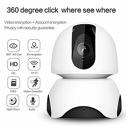 Deoditoo Caméra HD-IP Wifi Infrarouge Intelligente PTZ Cloud Suivi Auto 2.0 Megapixel Full HD 1920x1080p CR2