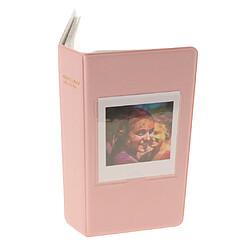 64 Poches Photo Album Photo étui De Rangement Pour Fuji SQ20/SQ10/SQ6/SP-3 Rose